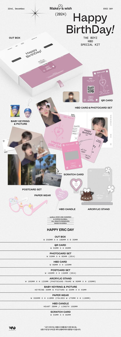 [PREORDER] THE BOYZ - THE BOYZ HBD ERIC SPECIAL KIT