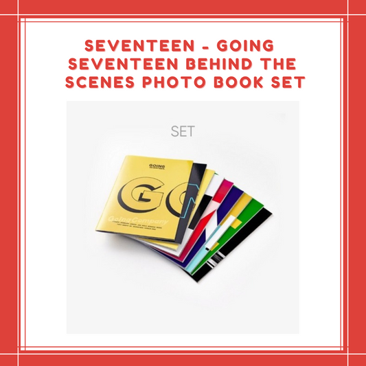 [PREORDER] SEVENTEEN - GOING SEVENTEEN BEHIND THE SCENES PHOTO BOOK SET