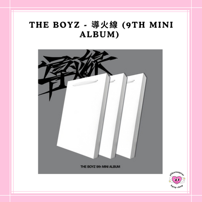 [PREORDER] THE BOYZ - 導火線 (9TH MINI ALBUM)