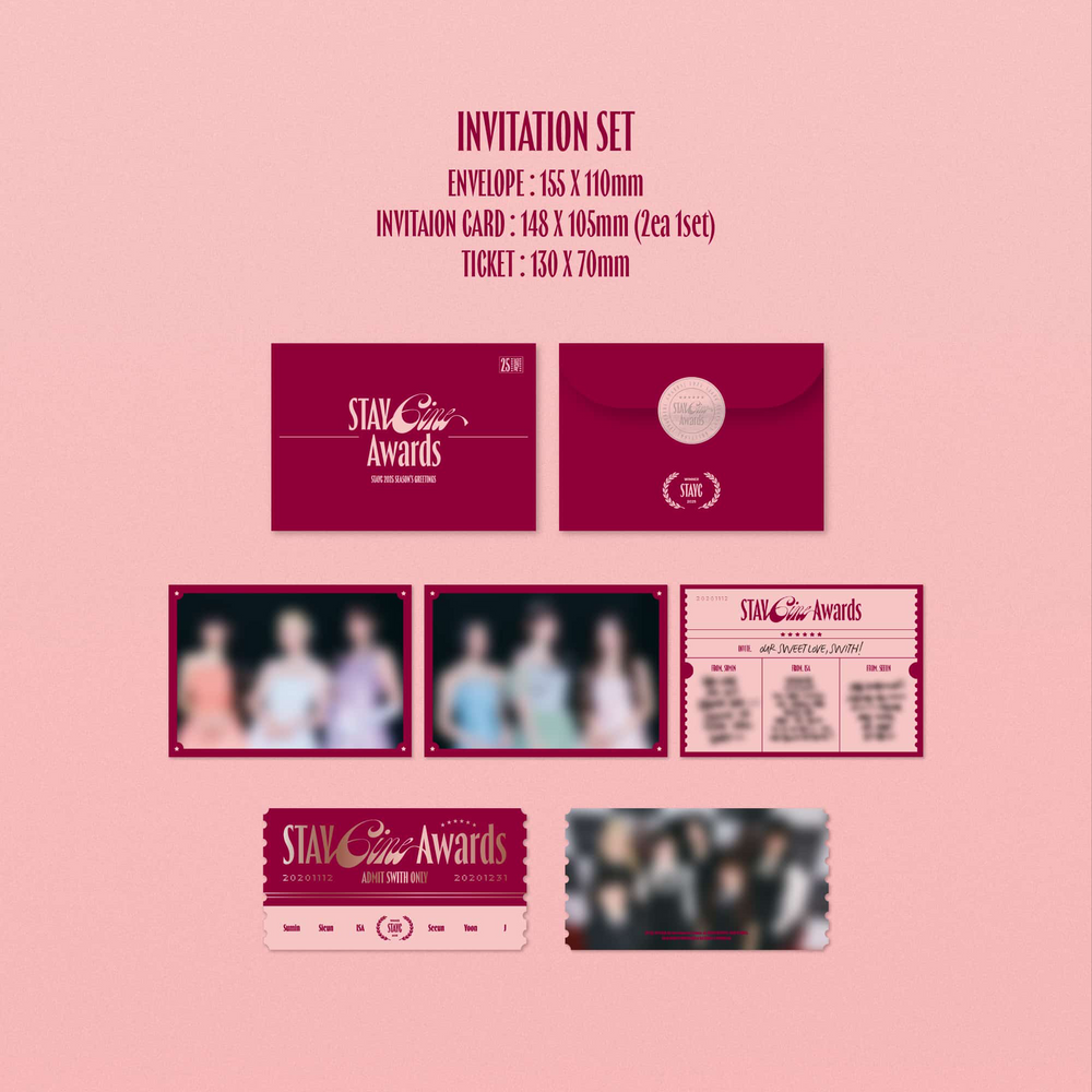 [PREORDER] POB STAYC - 2025 SEASON'S GREETINGS 2025 STAYCINE AWARDS