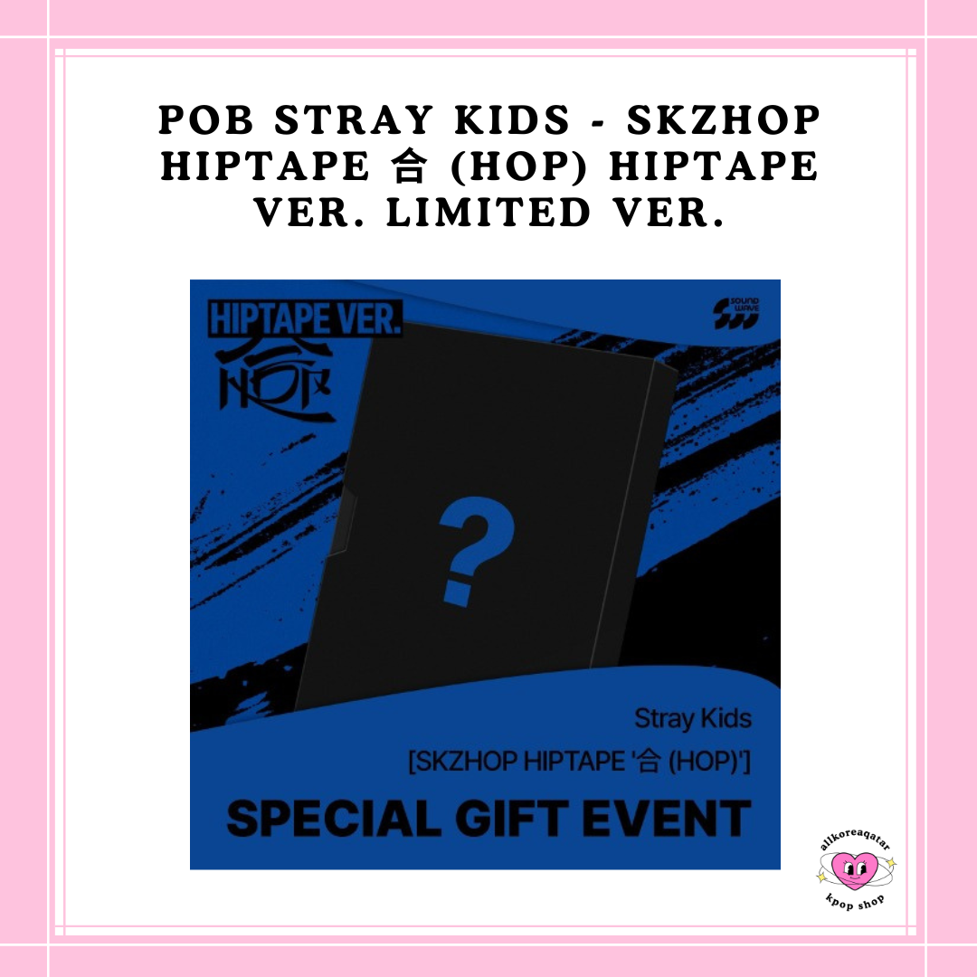 [PREORDER] POB STRAY KIDS - SKZHOP HIPTAPE 合 (HOP) HIPTAPE VER. LIMITED VER.