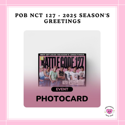 [PREORDER] POB NCT 127 - 2025 SEASON'S GREETINGS