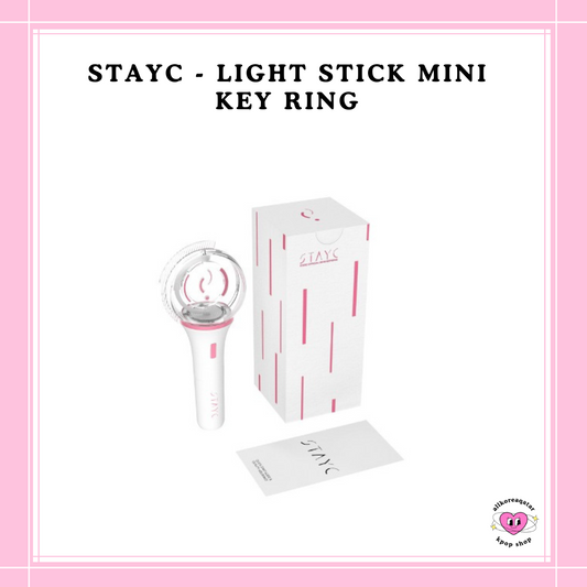 [PREORDER] STAYC - LIGHT STICK MINI KEY RING