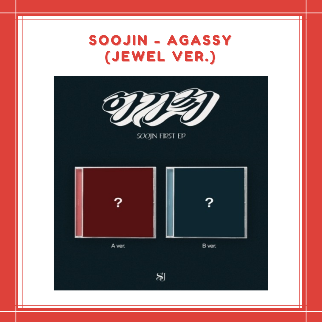 [PREORDER] SOOJIN - [AGASSY] (JEWEL VER.)