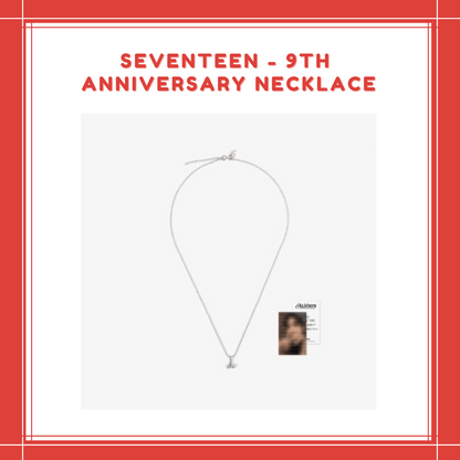 [PREORDER] SEVENTEEN - 9TH ANNIVERSARY NECKLACE