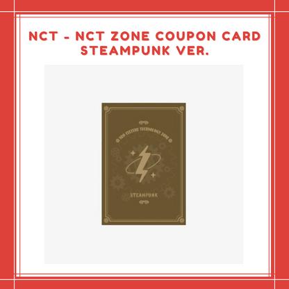 [PREORDER] NCT - NCT ZONE COUPON CARD STEAMPUNK VER.