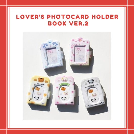 [PREORDER] LOVER'S PHOTOCARD HOLDER BOOK VER.2