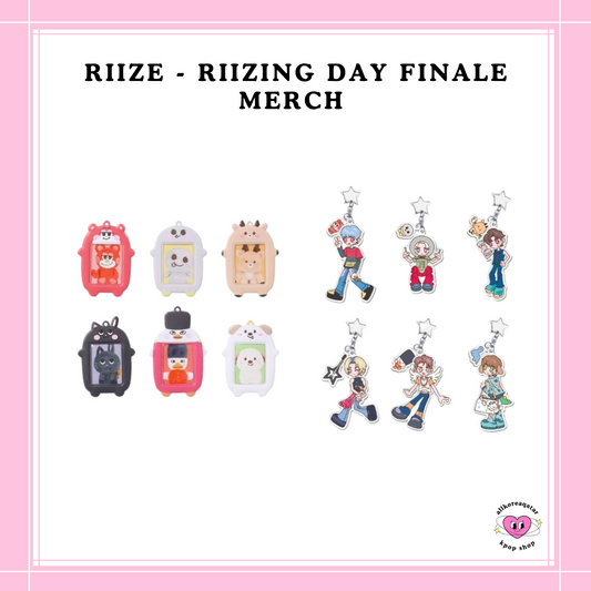 [PREORDER] RIIZE - RIIZING DAY FINALE MERCH