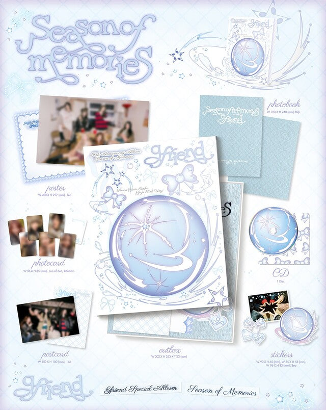 [PREORDER] WITHMUU LUCKY DRAW GFRIEND - SEASON OF MEMORIES (SPECIAL ALBUM)