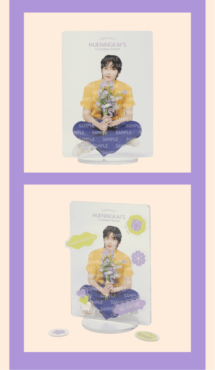 [PREORDER] TXT - HUENINGKAI'S FLOWER SHOP OFFICIAL MD DIY ACRYLIC STAND