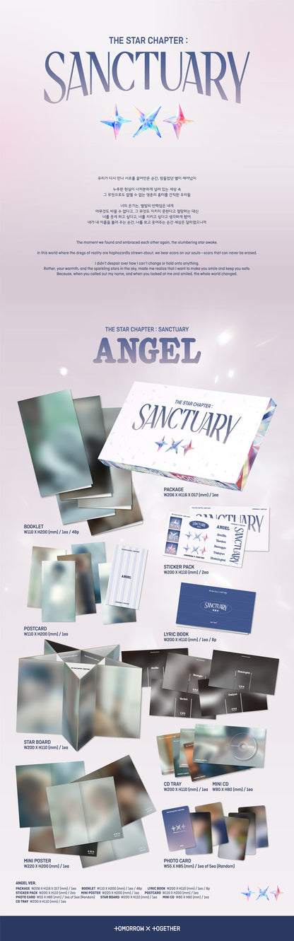 [PREORDER] TXT - THE STAR CHAPTER : SANCTUARY (ANGEL VER.)