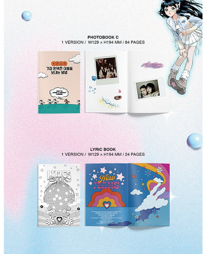 [PREORDER] WEVERSE NEWJEANS - 2ND EP 'GET UP' BUNNY BEACH BAG VER