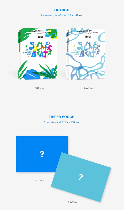 [PREORDER] TWS - SUMMER BEAT! (2ND MINI ALBUM)