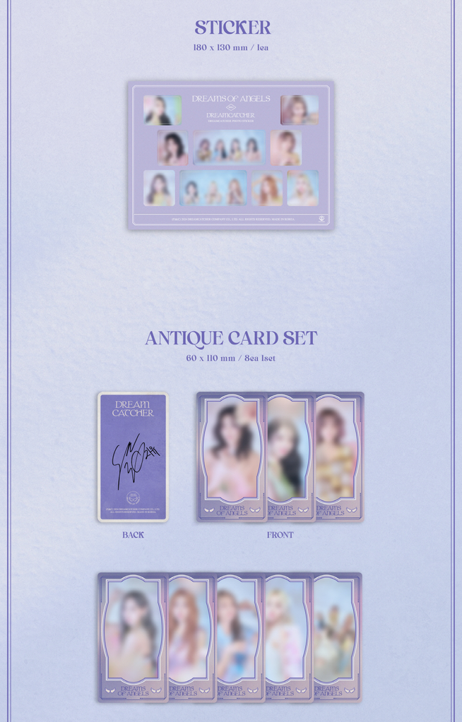 [PREORDER] DREAMCATCHER - OFFICIAL MERCHANDISE [DREAMS OF ANGELS]