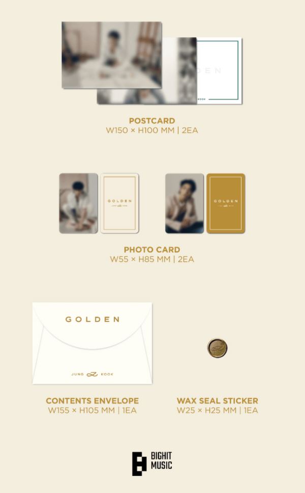 [PREORDER] JUNG KOOK - GOLDEN LP