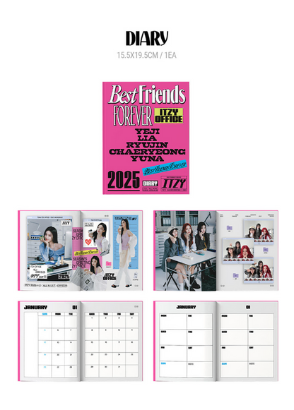 [PREORDER] ITZY- 2025 SEASON'S GREETINGS BEST FRIENDS FOREVER