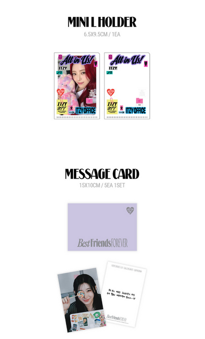 [PREORDER] ITZY- 2025 SEASON'S GREETINGS BEST FRIENDS FOREVER