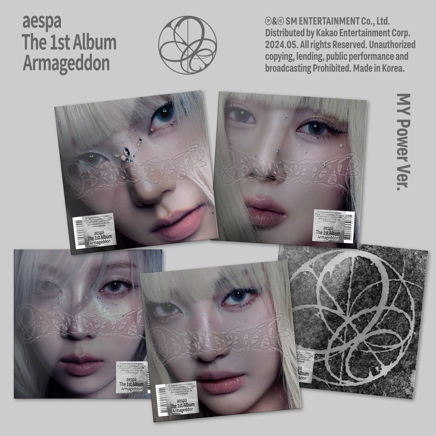 [PREORDER] aespa - VOL.1 ARMAGEDDON (MY POWER VER.)