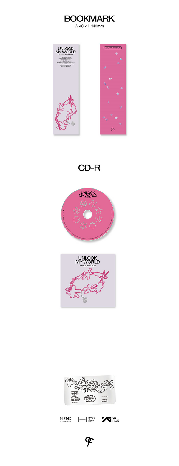 [PREORDER] FROMIS_9 - UNLOCK MY WORLD (1ST ALBUM) COMPACT VER.