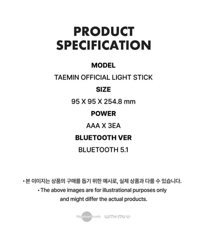 [PREORDER] TAEMIN - OFFICIAL LIGHTSTICK