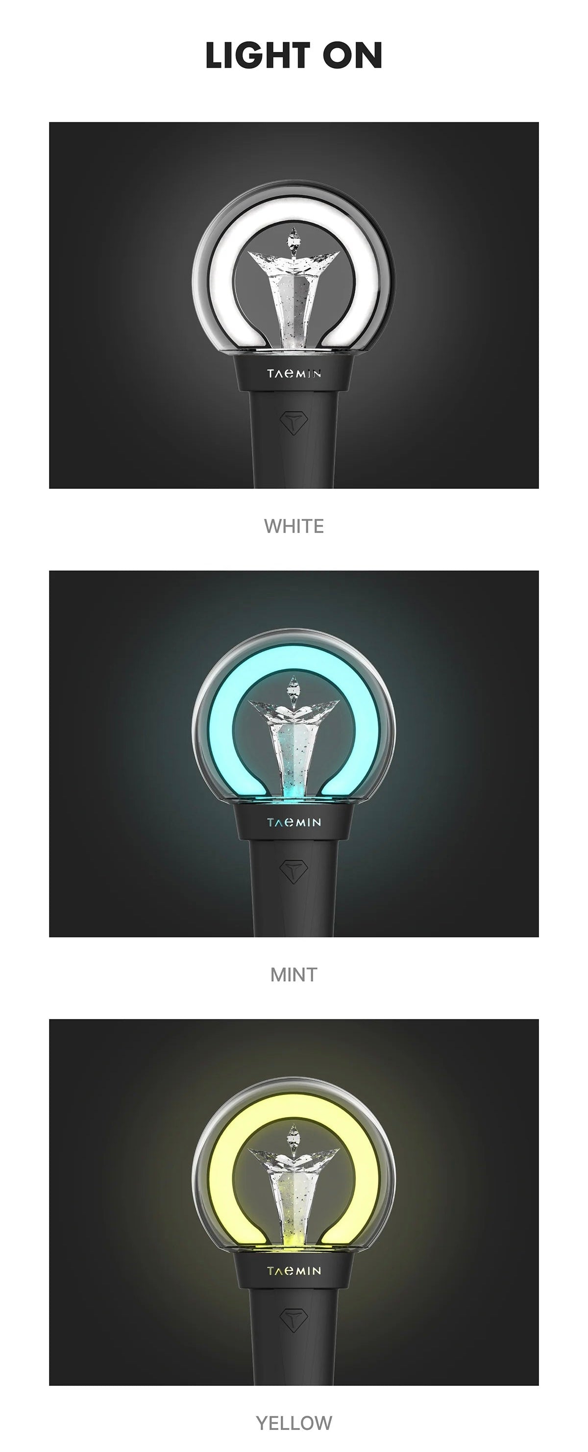 [ON HAND] TAEMIN - OFFICIAL LIGHTSTICK