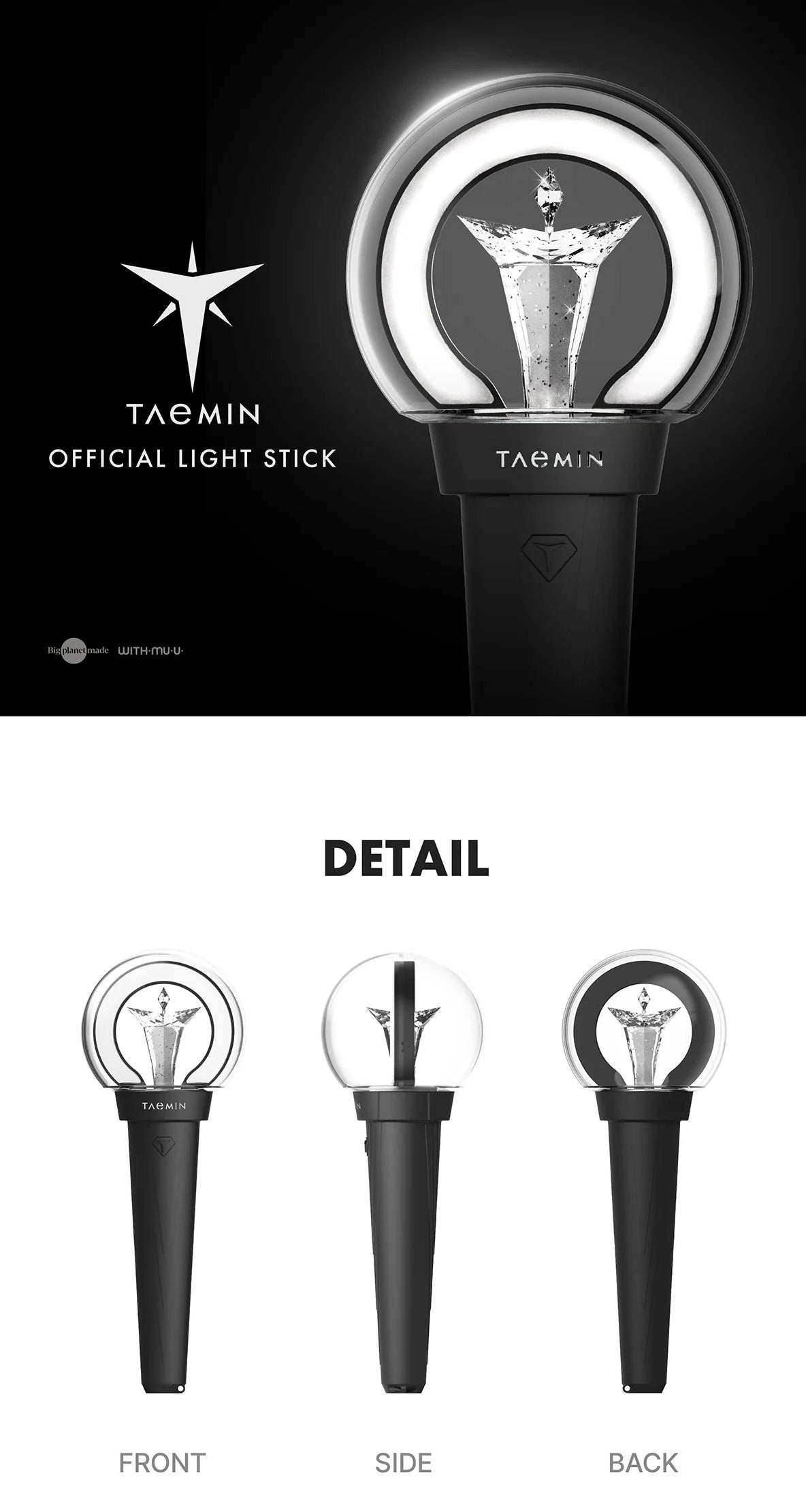 [PREORDER] TAEMIN - OFFICIAL LIGHTSTICK