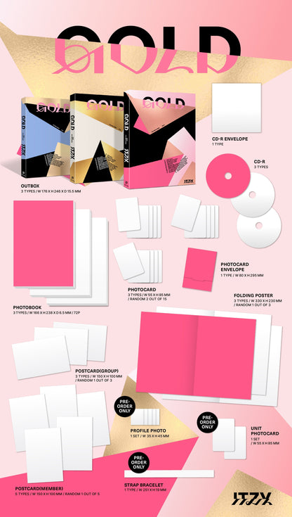 [PREORDER] ITZY - GOLD STANDARD VER