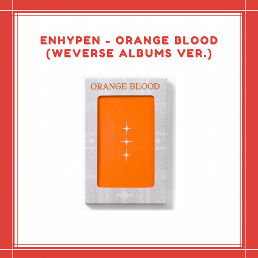 [PREORDER] ENHYPEN - ORANGE BLOOD (WEVERSE ALBUMS VER.)