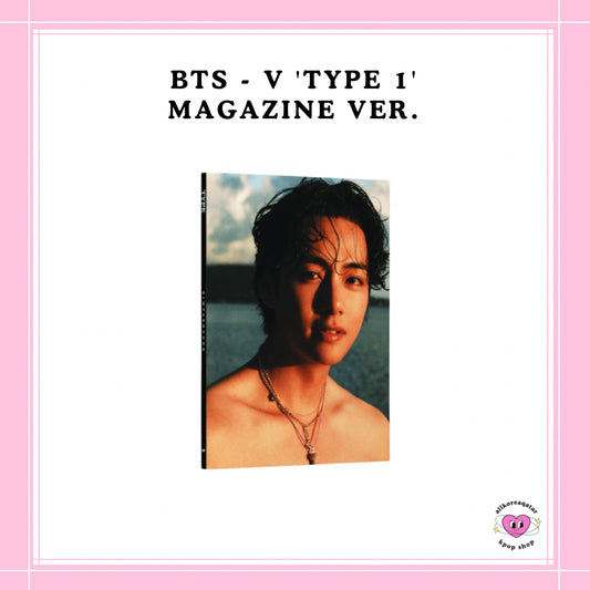 [PREORDER] BTS V - V 'TYPE 1' MAGAZINE VER.