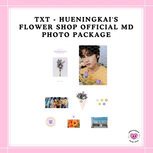 [PREORDER] TXT - HUENINGKAI'S FLOWER SHOP OFFICIAL MD PHOTO PACKAGE