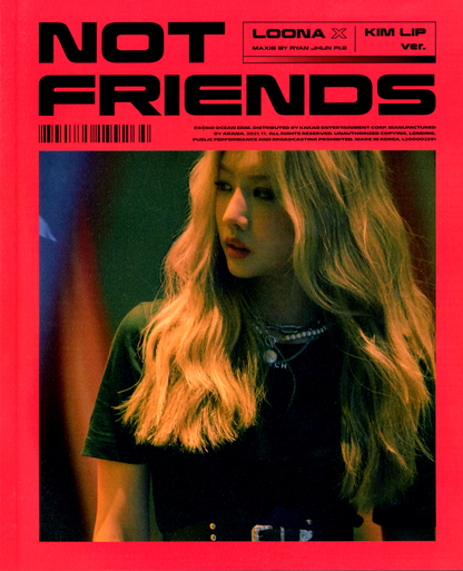 [ON HAND] LOONA - NOT FRIENDS SPECIAL EDITION (KIM LIP VER.)