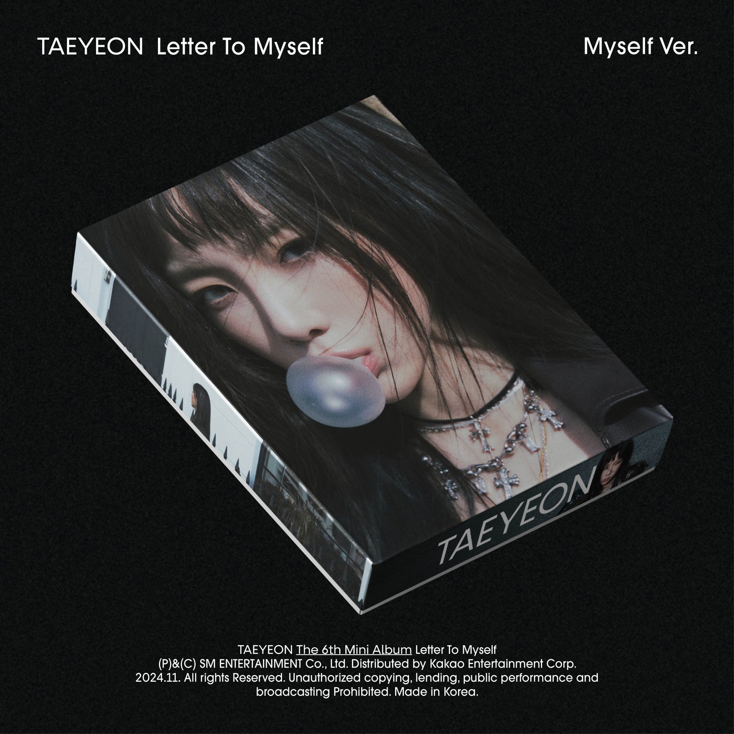 [PREORDER] TAEYEON - LETTER TO MYSELF (6TH MINI ALBUM) MYSELF VER. (SMART ALBUM)