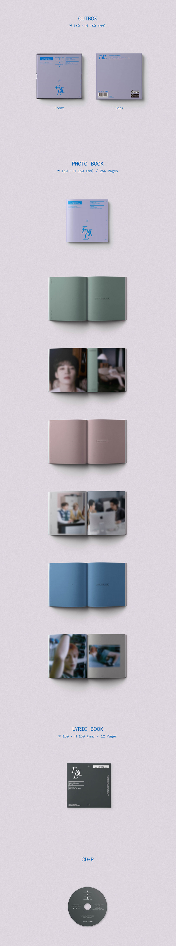 [PREORDER] SEVENTEEN - 10TH MINI ALBUM 'FML' (DELUXE VER.)