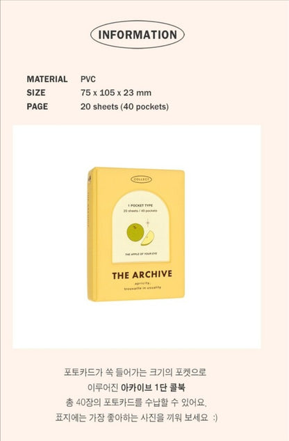 [PREORDER] ICONIC ARCHIVE COLLECT BOOK 1 POCKET