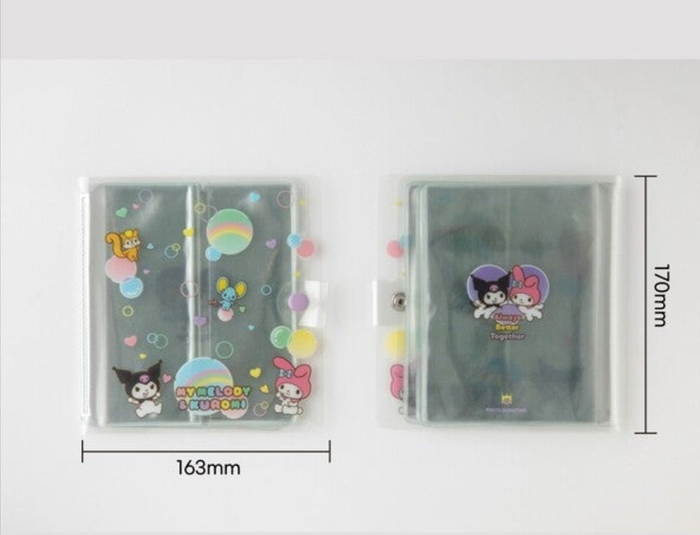 [PREORDER] SANRIO MY MELODY & KUROMI BIG SIZE 4 CUT ALBUM