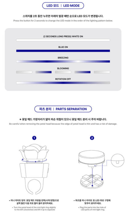 [PREORDER] ZEROBASEONE - MINI LIGHT RING