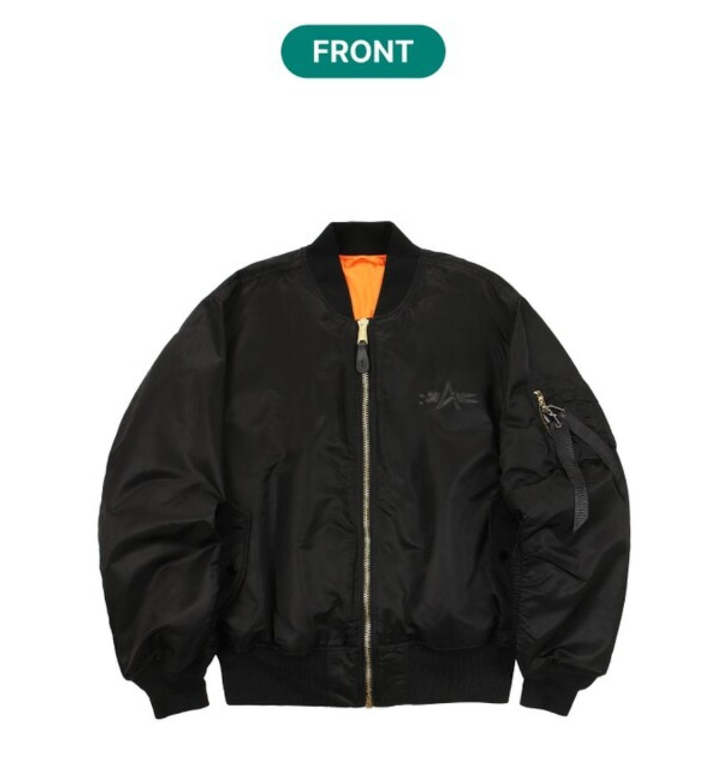 [PREORDER] LE SSERAFIM x ALPHA INDUSTRIES - MA-1 FLIGHT JACKET