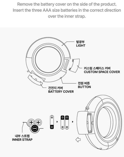 [PREORDER] ITZY - OFFICIAL LIGHT RING VER.2