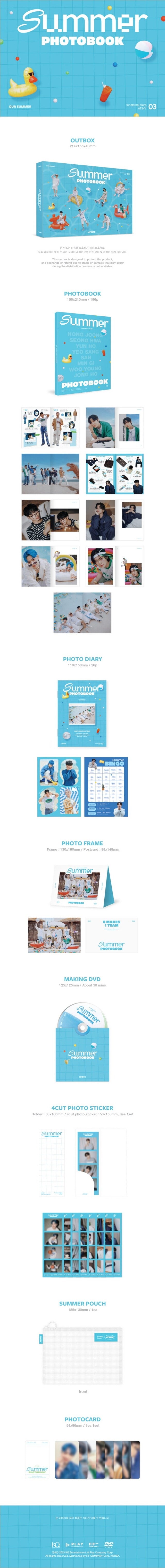 [PREORDER] ATEEZ - 2023 SUMMER PHOTOBOOK