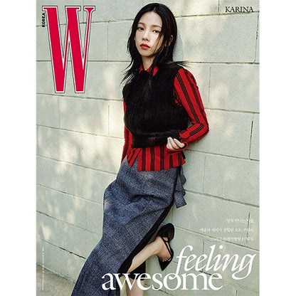 [PREORDER] W VOLUME 8 KARINA JAEHYUN COVER AUG. 2024