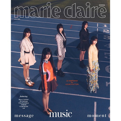 [PREORDER] MARIE CLAIRE LESSERAFIM JUNE [2024] F TYPE