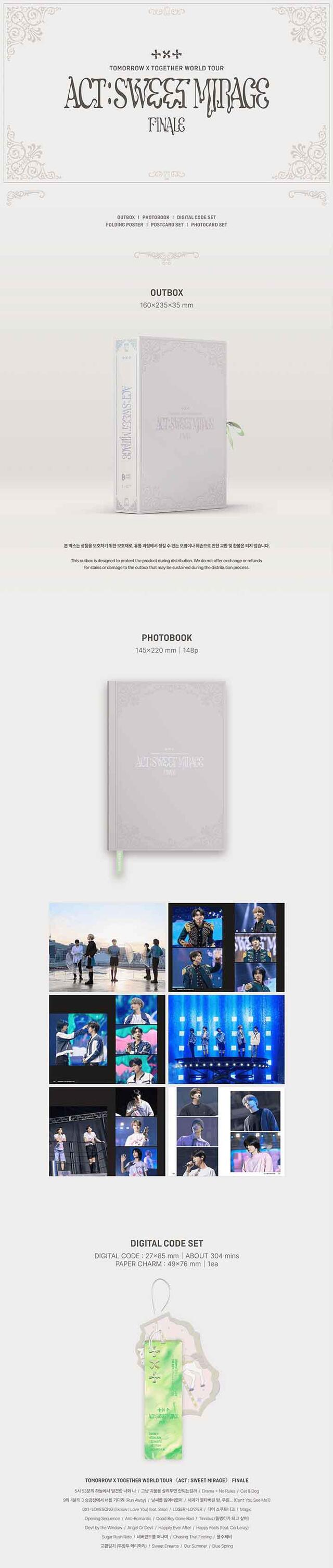 [PREORDER] PREORDER GIFT TXT - WORLD TOUR 'ACT : SWEET MIRAGE' FINALE