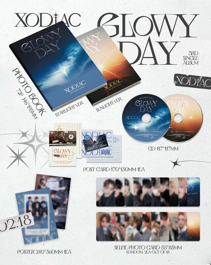 [PREORDER] XODIAC - GLOW DAY (3RD SINGLE ALBUM)