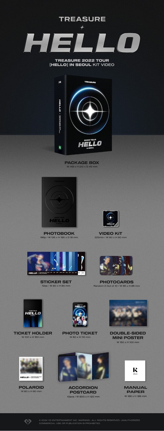 [PREORDER] TREASURE - 2022 TOUR HELLO IN SEOUL KiT VIDEO