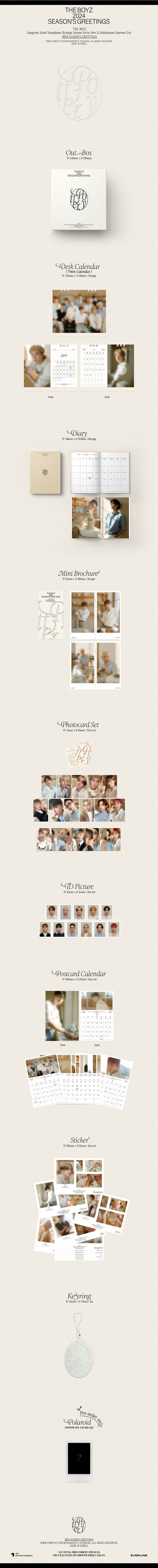 [PREORDER] THE BOYZ - 2024 SEASON'S GREETING THE BOYZ POTTERY