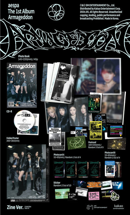 [PREORDER] aespa - VOL.1 ARMAGEDDON (ZINE VER.)