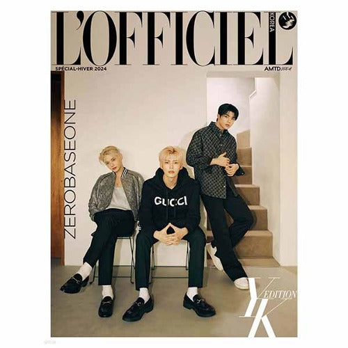 [PREORDER] L'OFFICIEL WINTER ZEROBASEONE COVER NOV. 2024