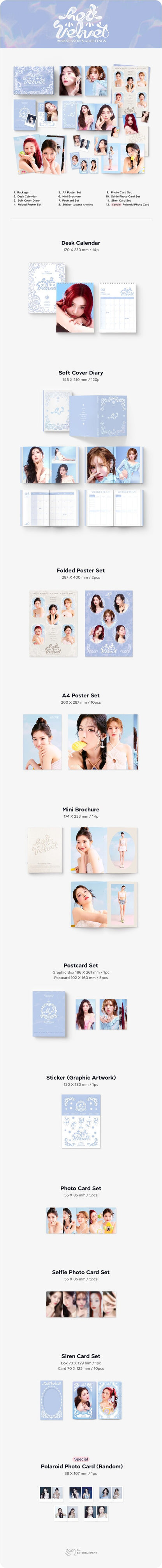 [PREORDER] POB RED VELVET - 2025 SEASON'S GREETINGS