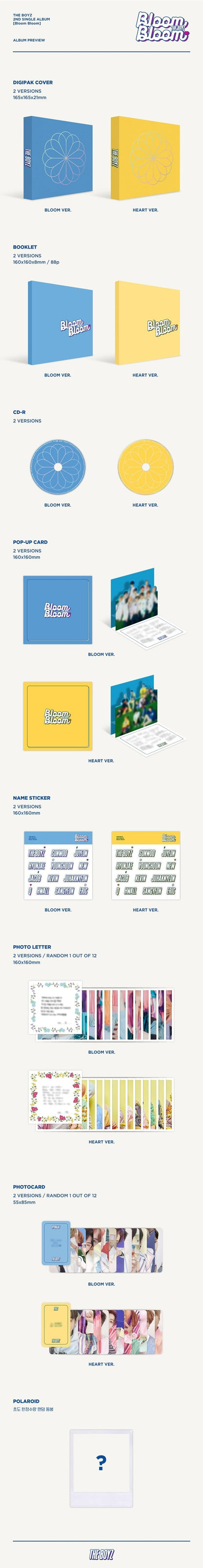 [PREORDER] THE BOYZ - BLOOM BLOOM