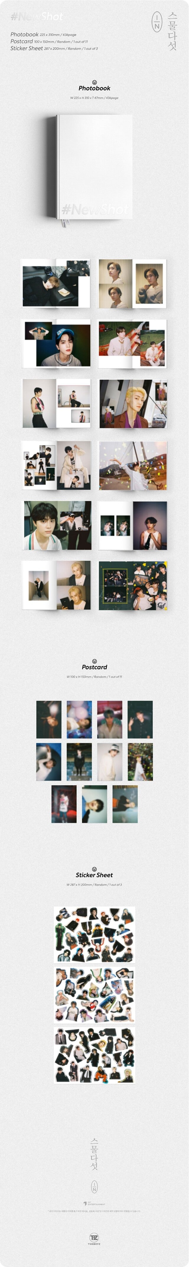 [PREORDER] THE BOYZ - #NEWSHOT : TWENTY FIVE PHOTOBOOK